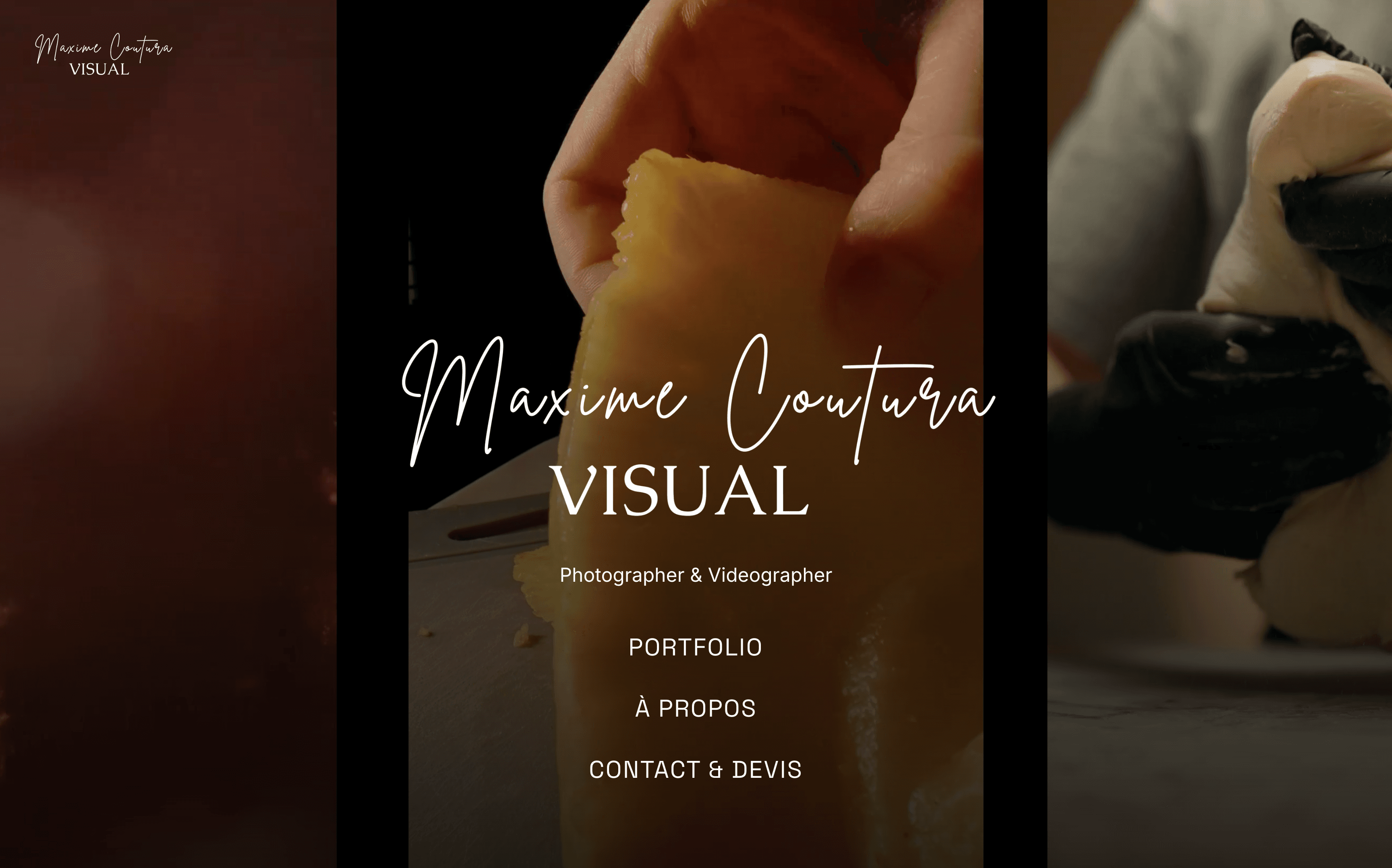 Portfolio pour Vidéaste & Photographe