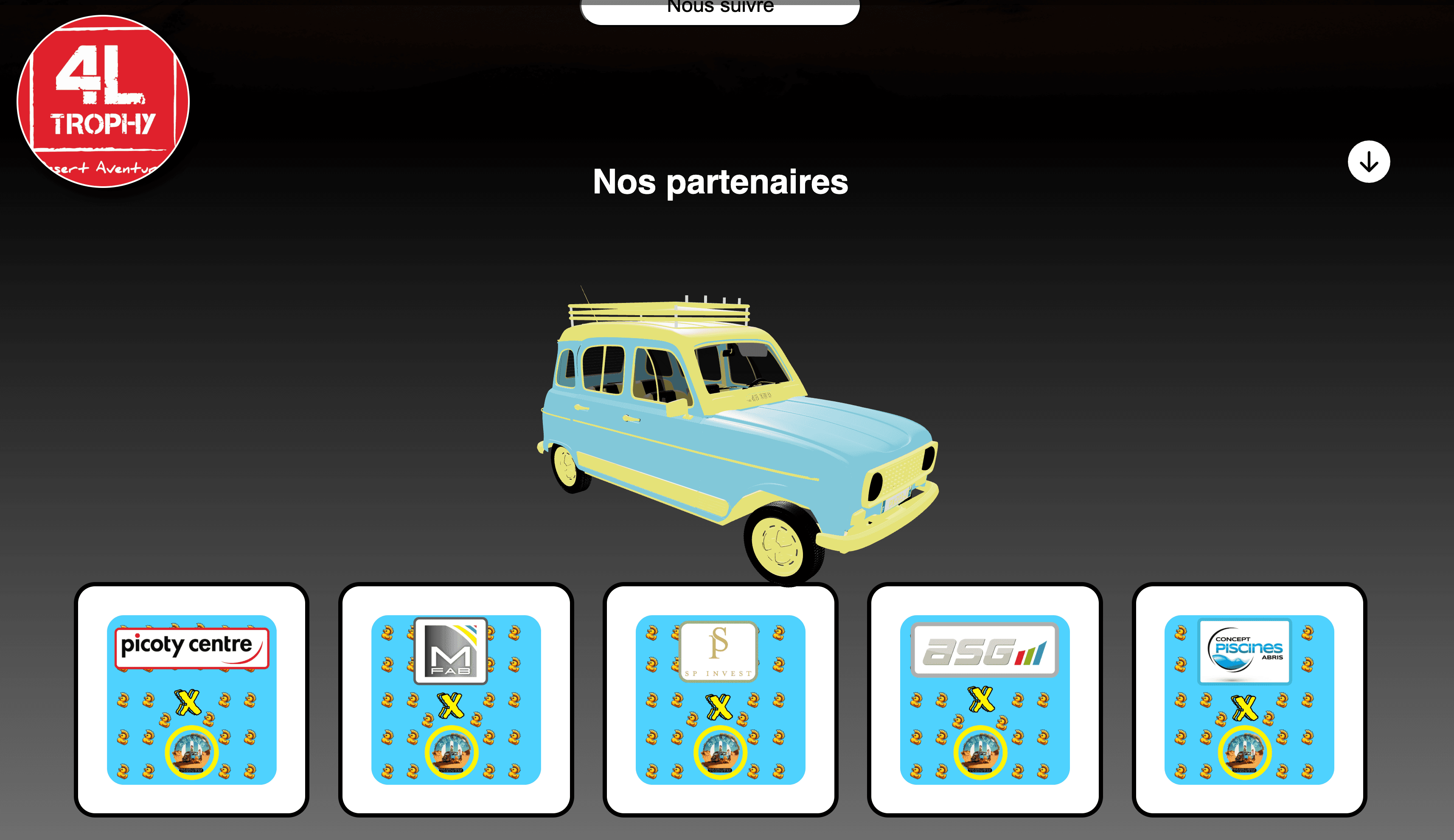 Site Web 4L Trophy 2023